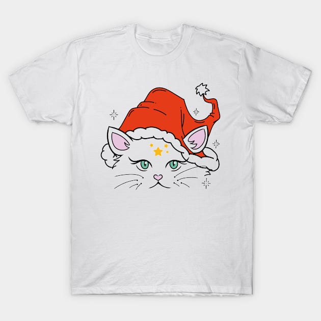 XMAS KITTY T-Shirt by DZHotMess